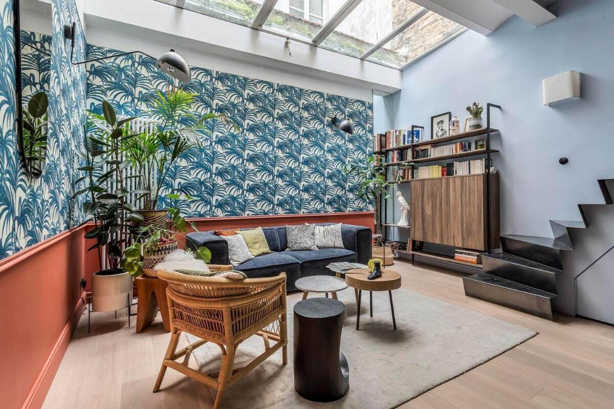 Jungle-Art - duplex très calme et cosy - Appartement 2beapart Lyon Extérieur photo